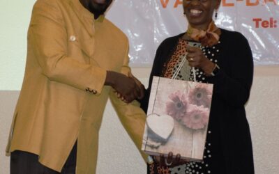 AfCAA Board Chair receives ELNET Mark of Ethics Award